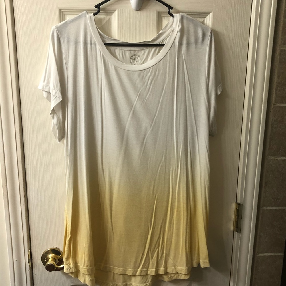 Yellow ombré Tee